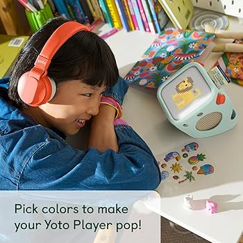 Yotoプレーヤー 第3世代本体 + MYO カード + ドベンチャージャケット Amazon.com: Yoto Adventure Jacket in Fruit Punch Orange (3rd